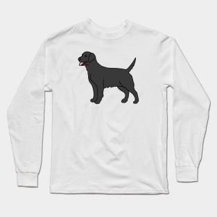 Black Labrador Dog Long Sleeve T-Shirt